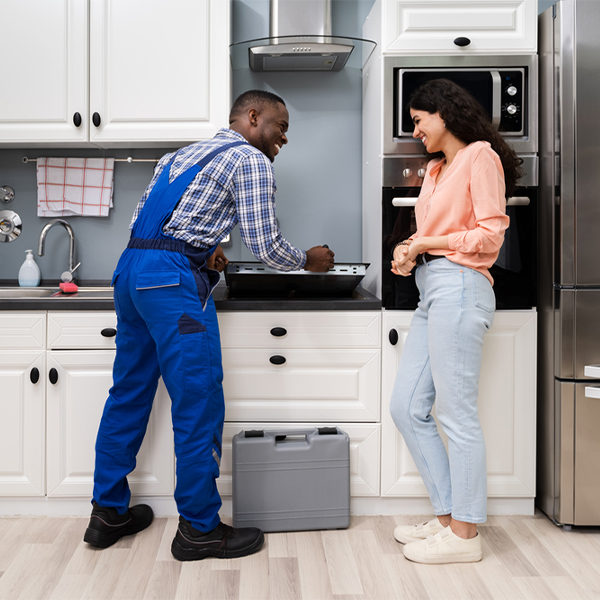 how long does it typically take to complete cooktop repair services in Angelo